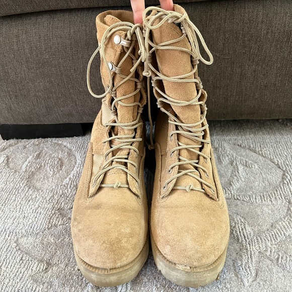 Belleville Goretex Military Army Flight Combat Crewman Boots Size 5.5 W Desert - Picture 7 of 10